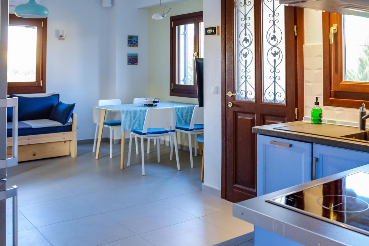 Seasidelongo Houses 1 Min From The Beach Of Nikiti 外观 照片